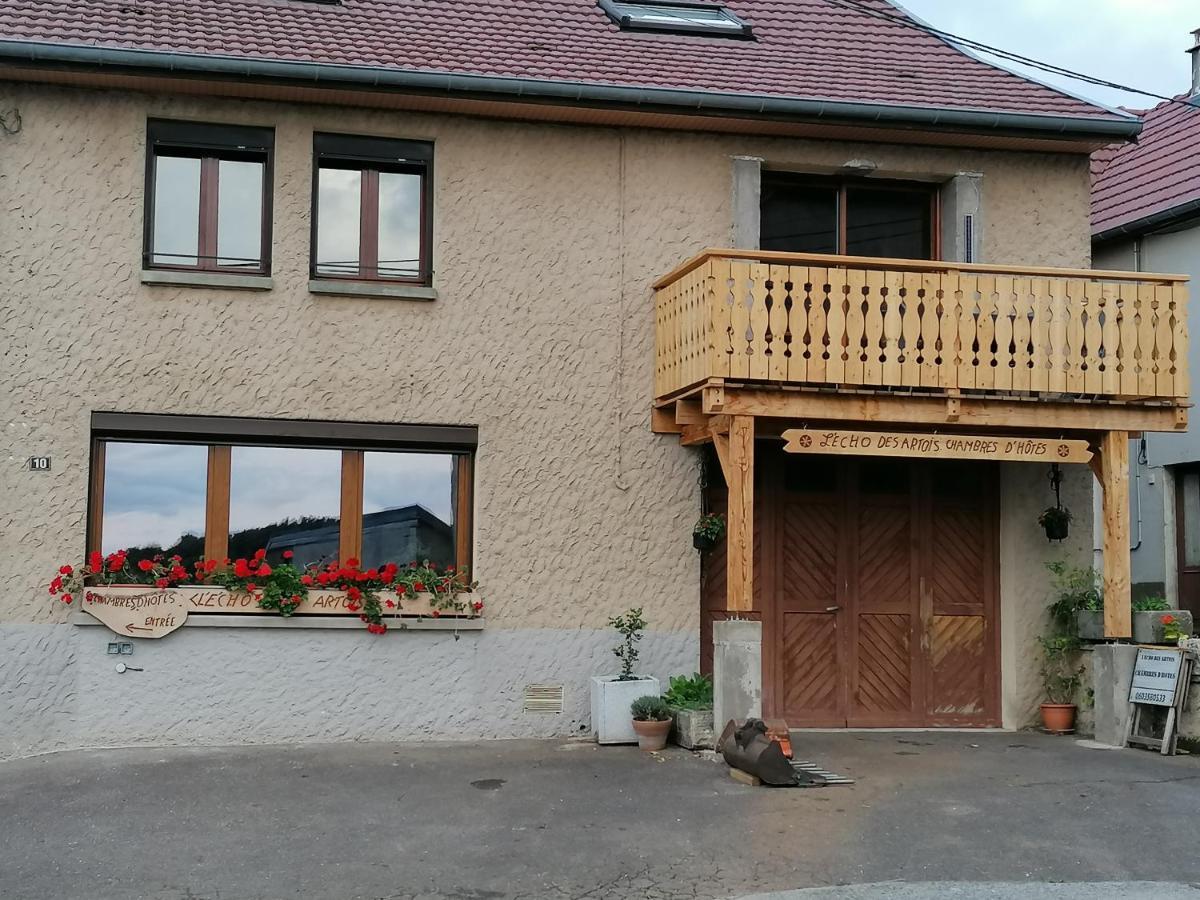 L'Echo Des Artois Bed & Breakfast Uzelle Ngoại thất bức ảnh